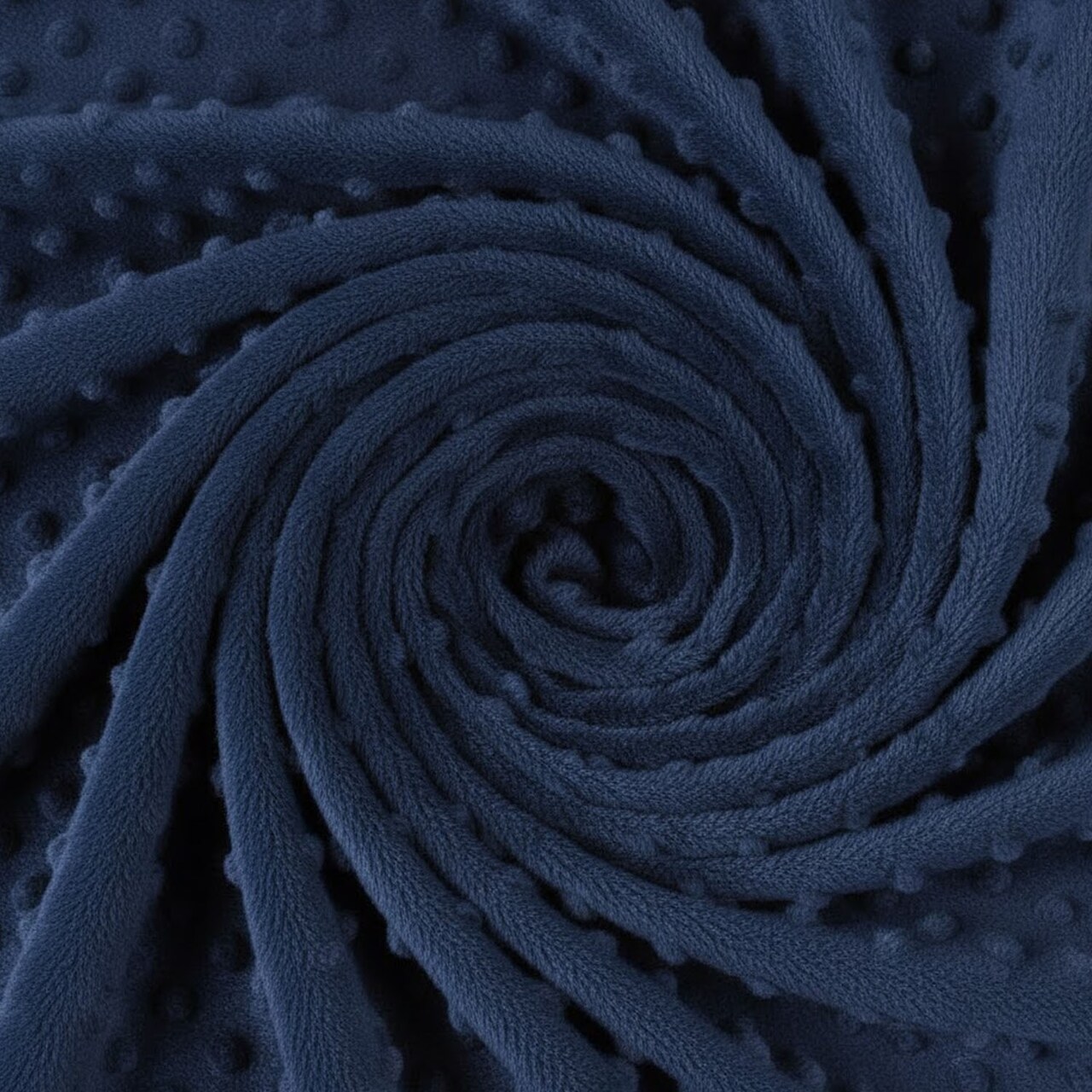 1 Yard Minky Dimple Dot Faux Fur Fabric, 60″ Wide 100% Polyester